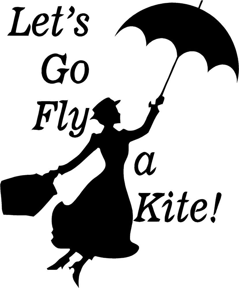 clipart kite mary poppins
