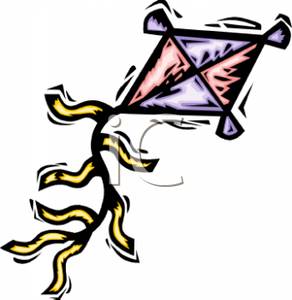 Kite clipart old. A pink and purple