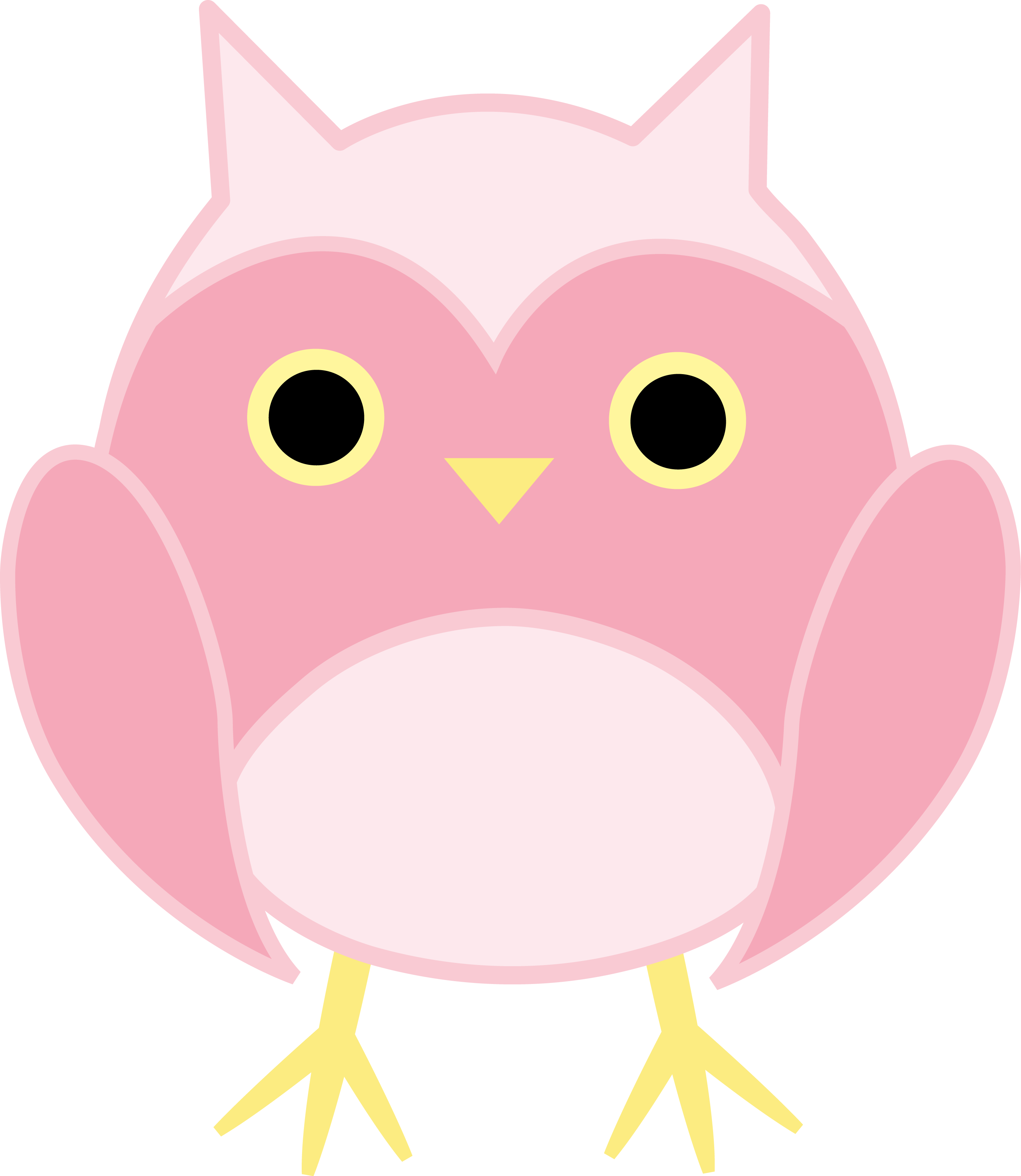 kite clipart pink