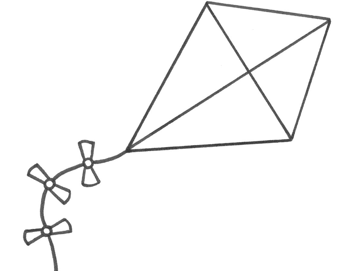 kite clipart early