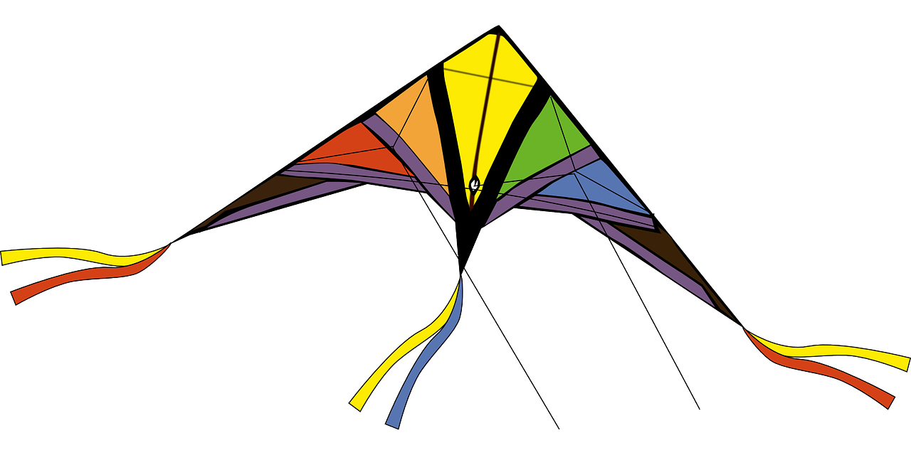 clipart kite simple kite