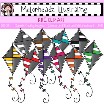 clipart kite single