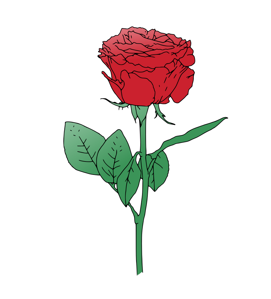 Clipart kite single. Red rose vector pinterest