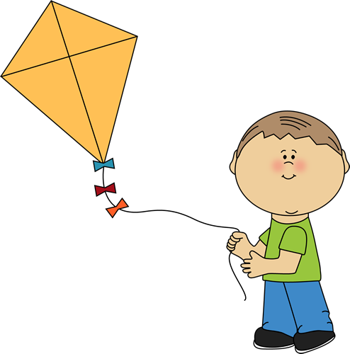 Clipart kite stem. Boy flying a gateway