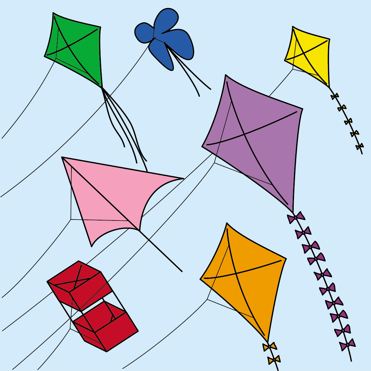 Clipart kite traditional. Free download clip art