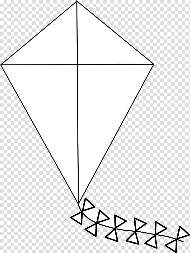 clipart kite triangle