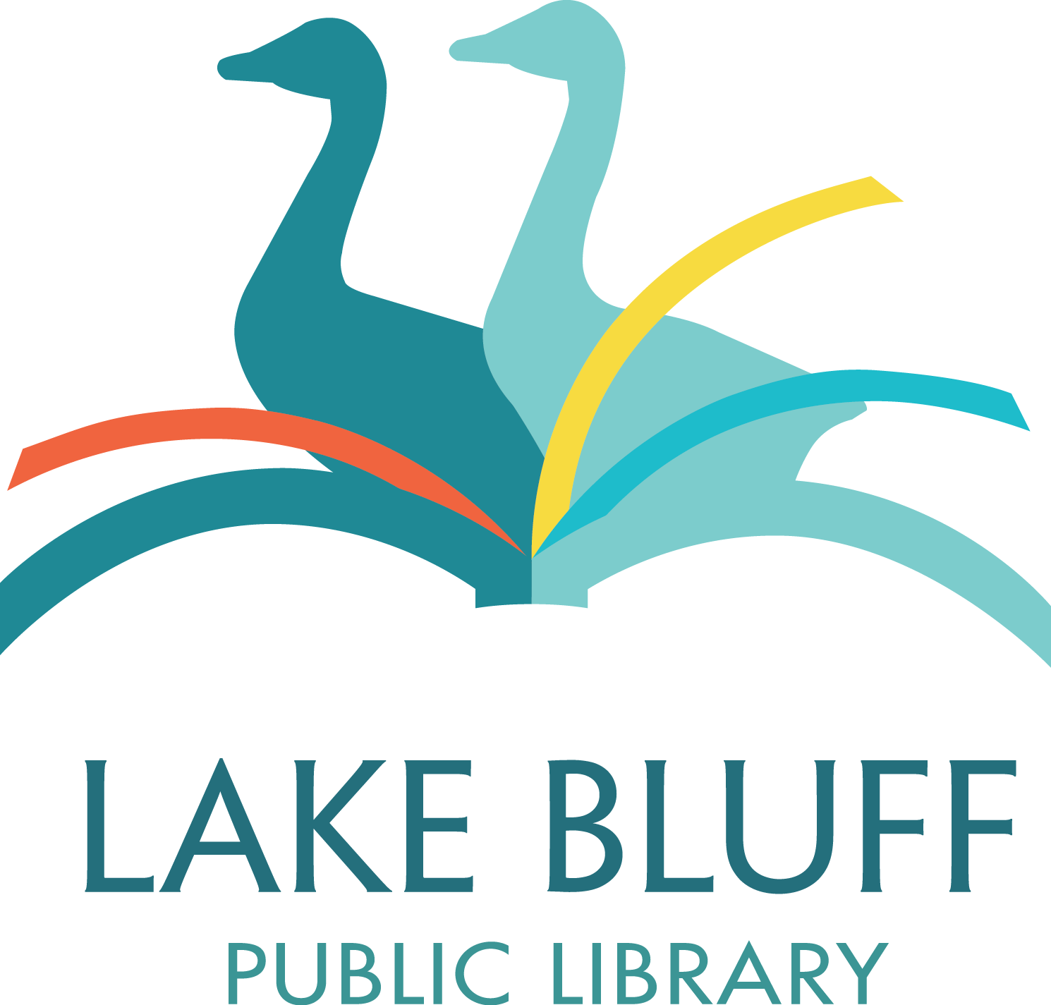 Lake clipart forest stream. Bluff public library 