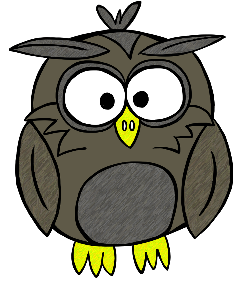 Clipart owl doodle. Clip art by carrie