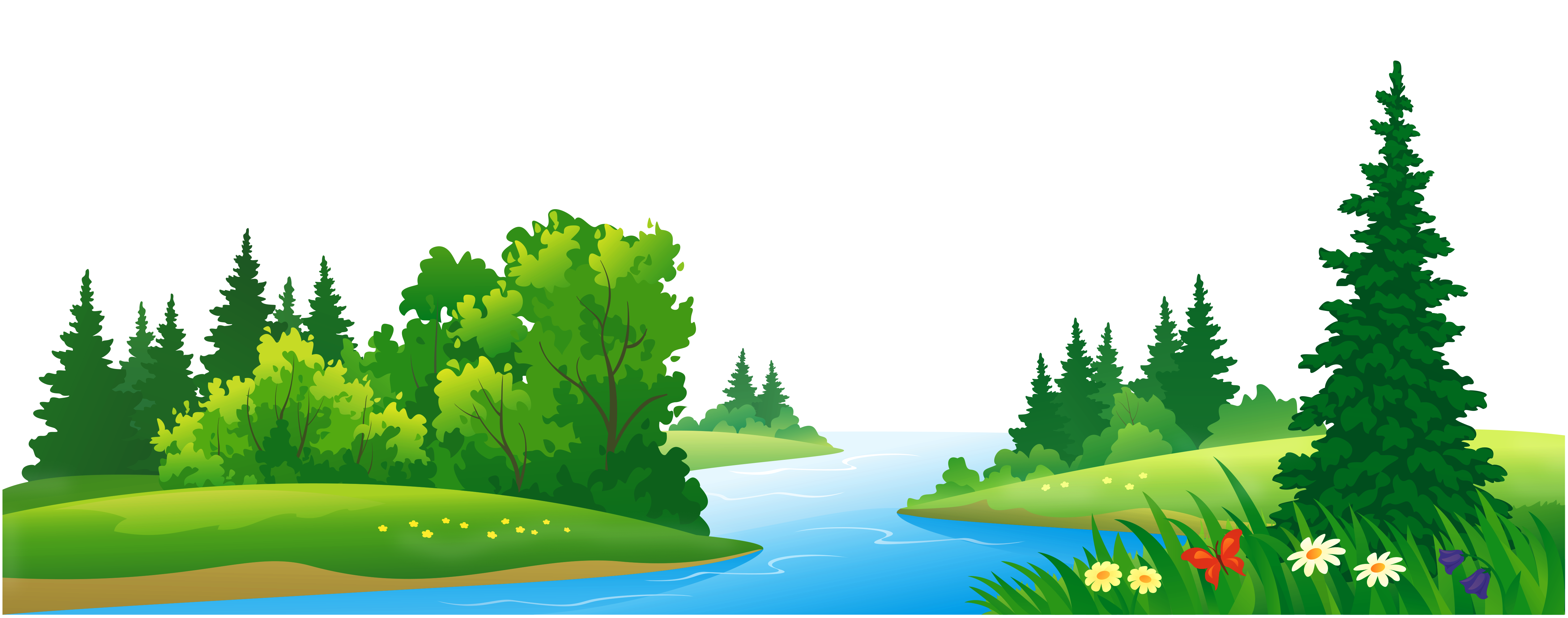  collection of transparent. Lake clipart grassland