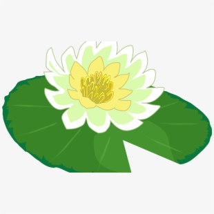 clipart lake lily pad pond