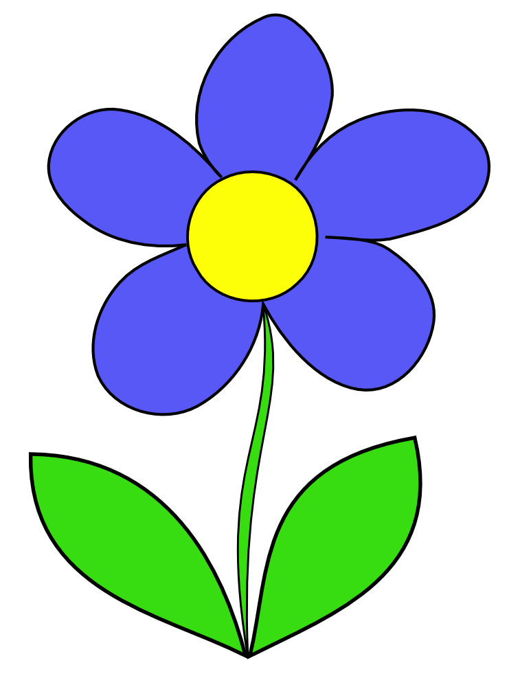 Onlinelabels clip art flower. Clipart lake simple