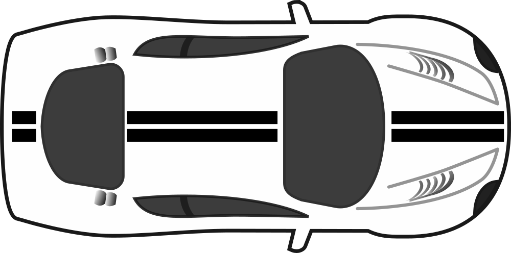numbers clipart race car