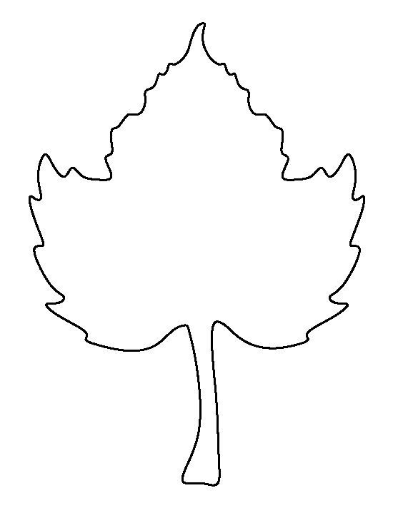 clipart leaf cut out