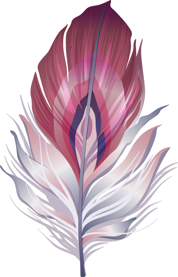 clipart leaf feather