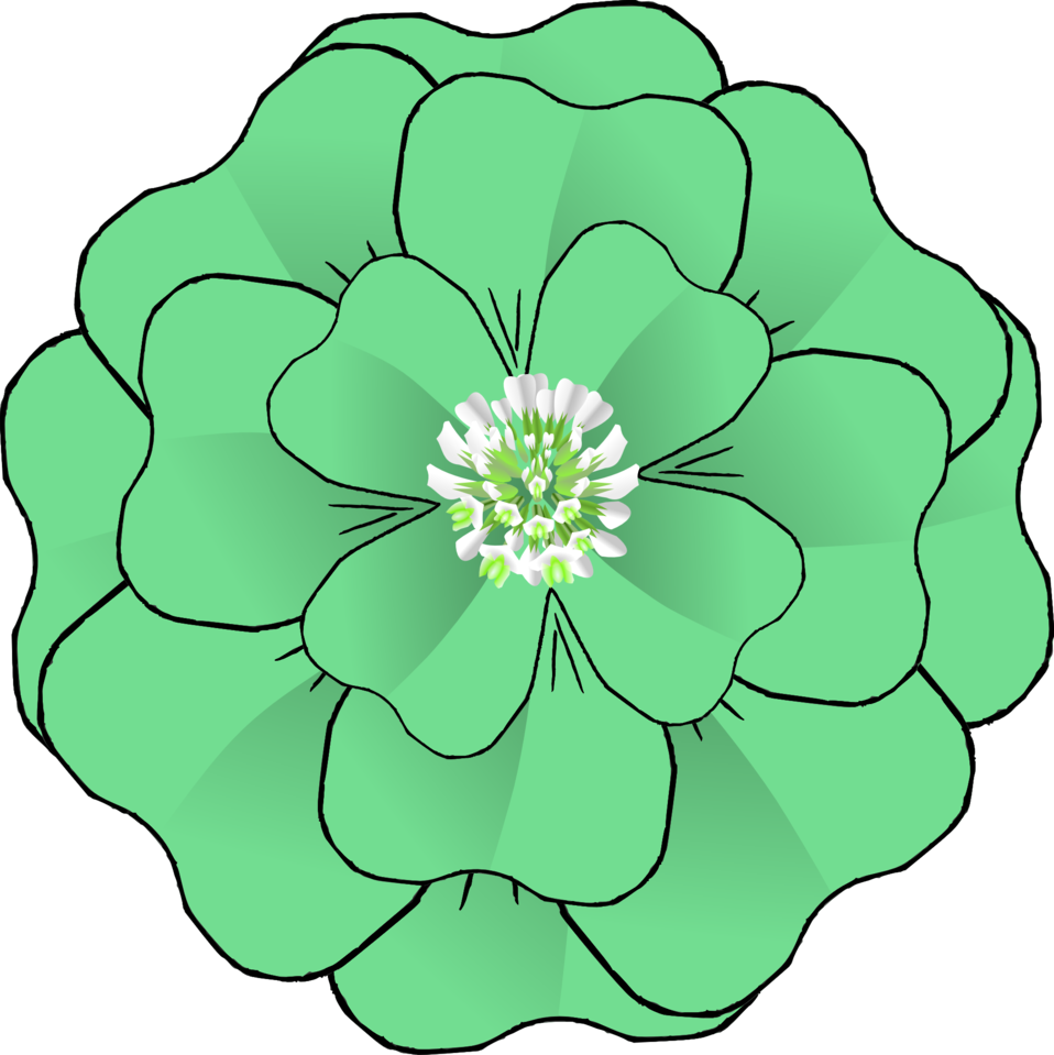 clover clipart march flower