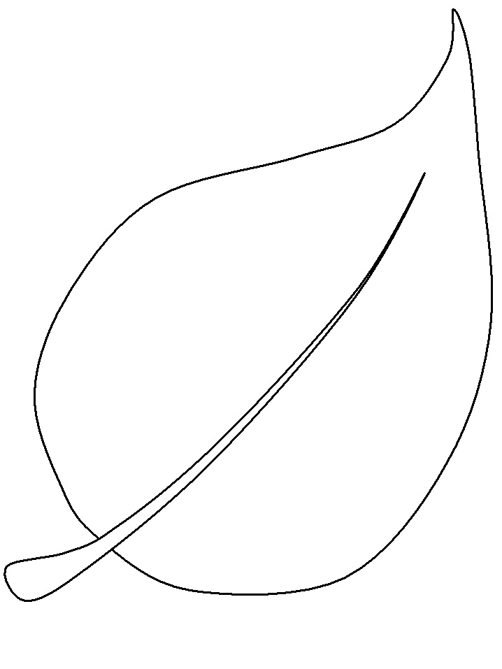 Clipart leaf template. Free pattern cliparts download