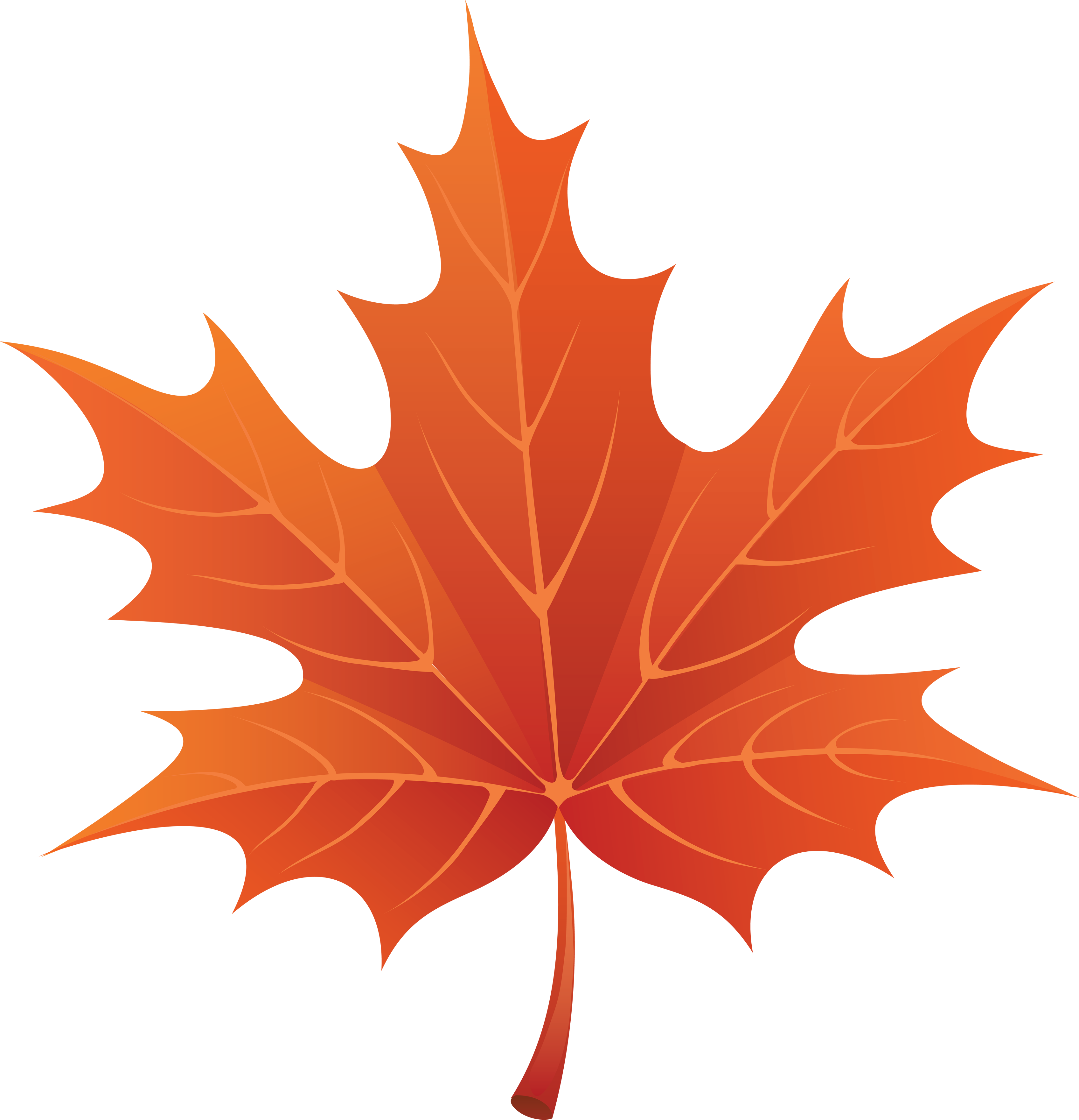 clipart leaf autumn