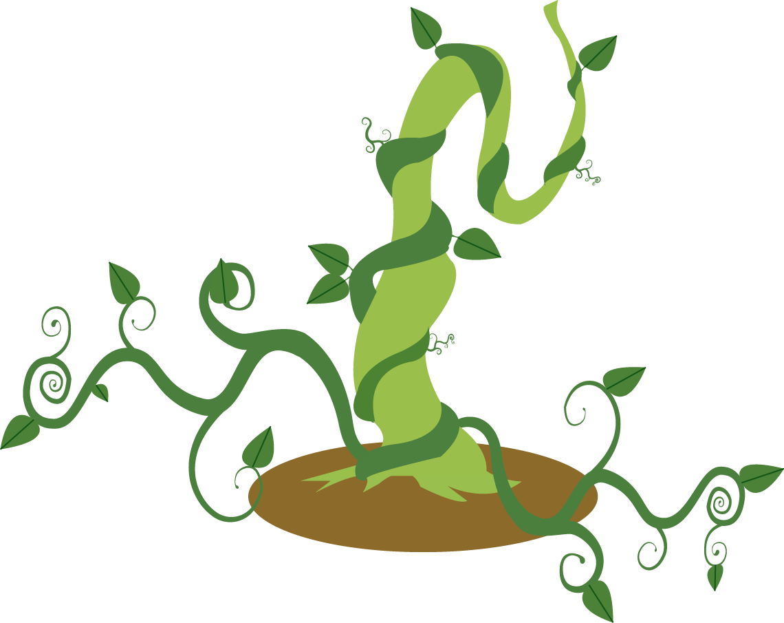 leaves clipart jack and the beanstalk
