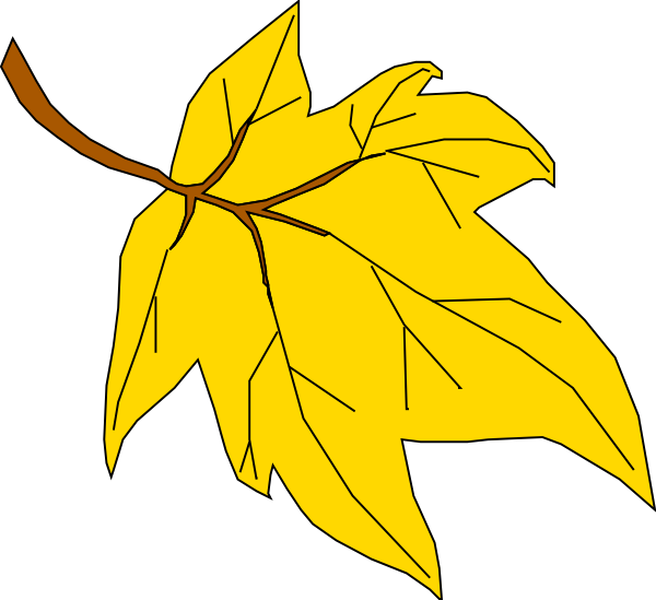 fall clipart 5 leave