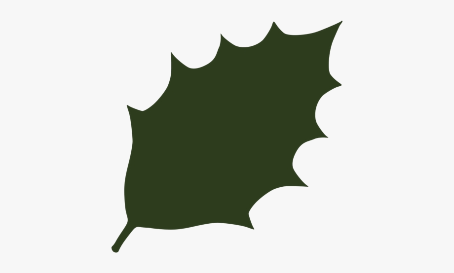 clipart leaves dark green