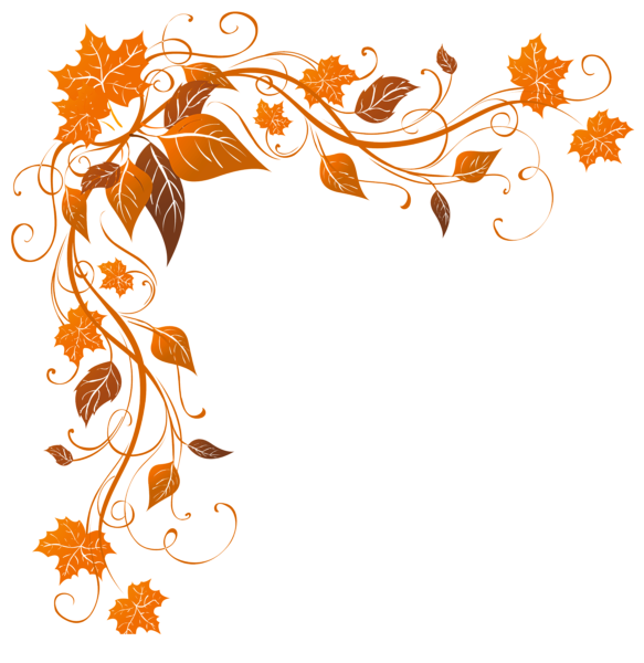 fall clipart decorative