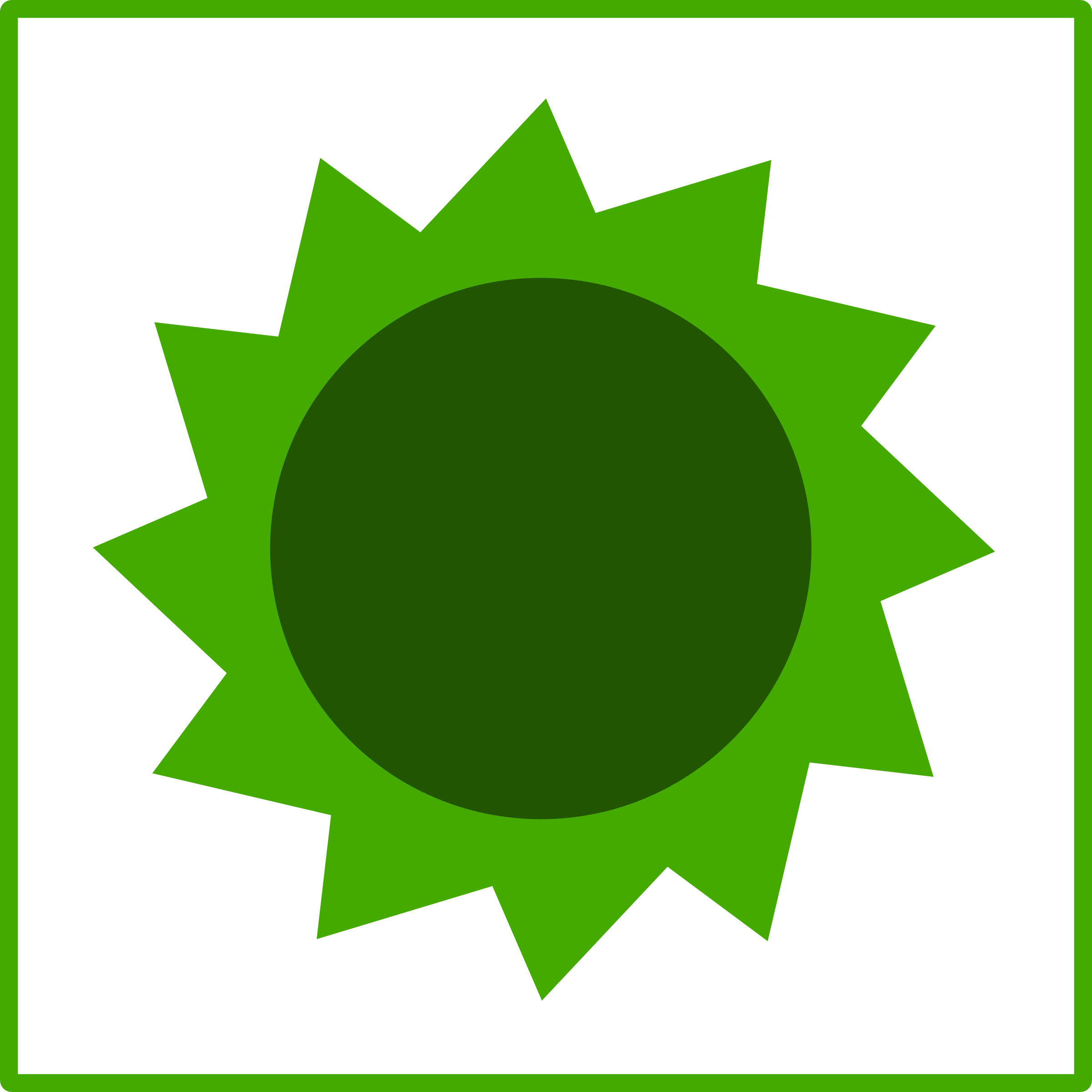 clipart sun green