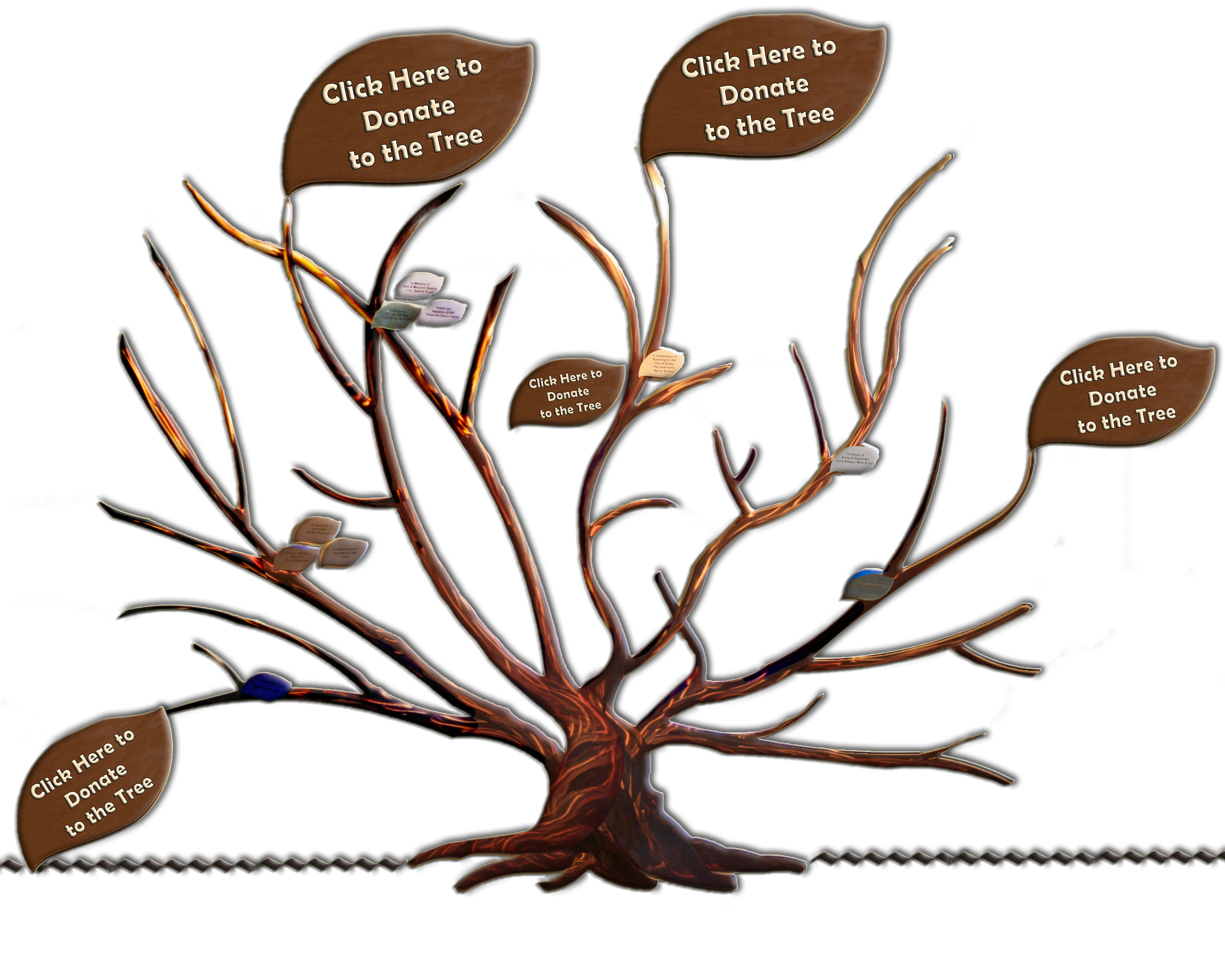 clipart leaves family tree