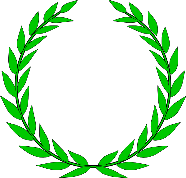 Greek clipart wreath. Olive clip art at