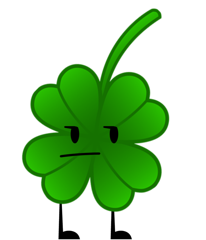number 4 clipart lucky