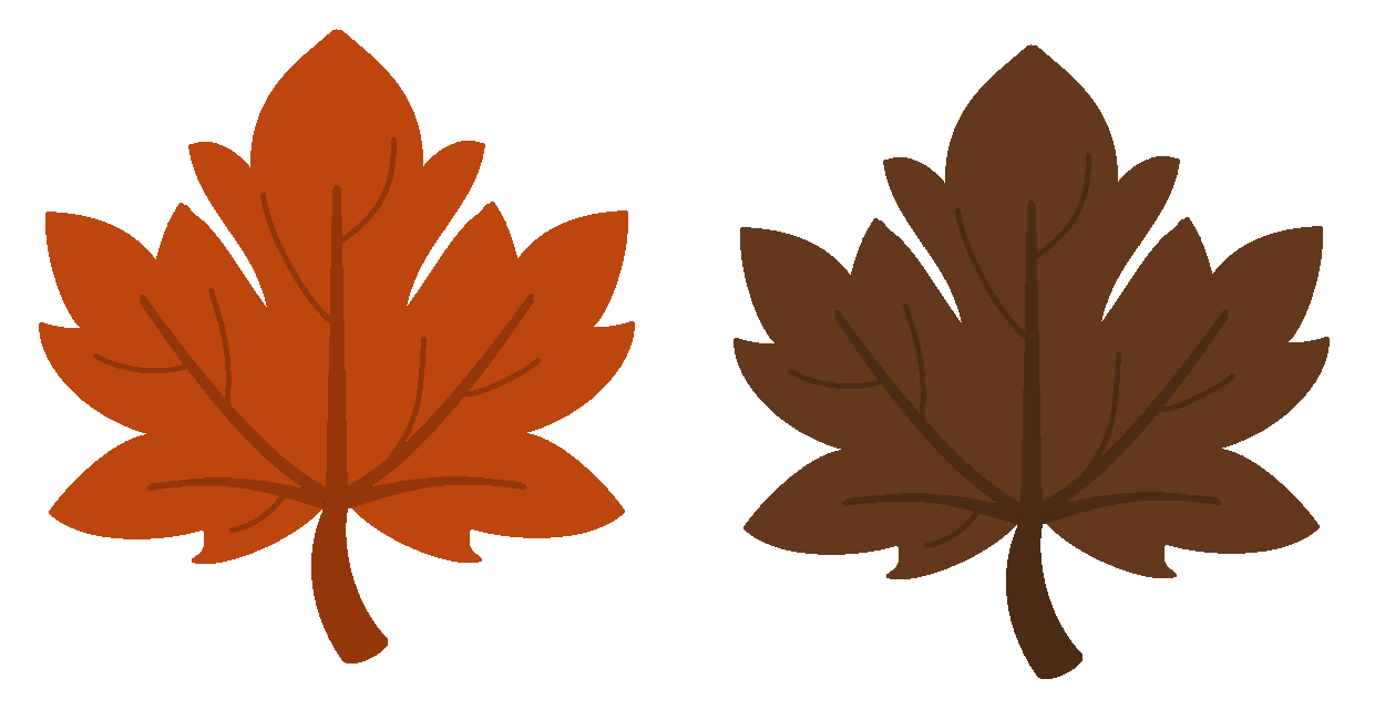 fall clipart simple