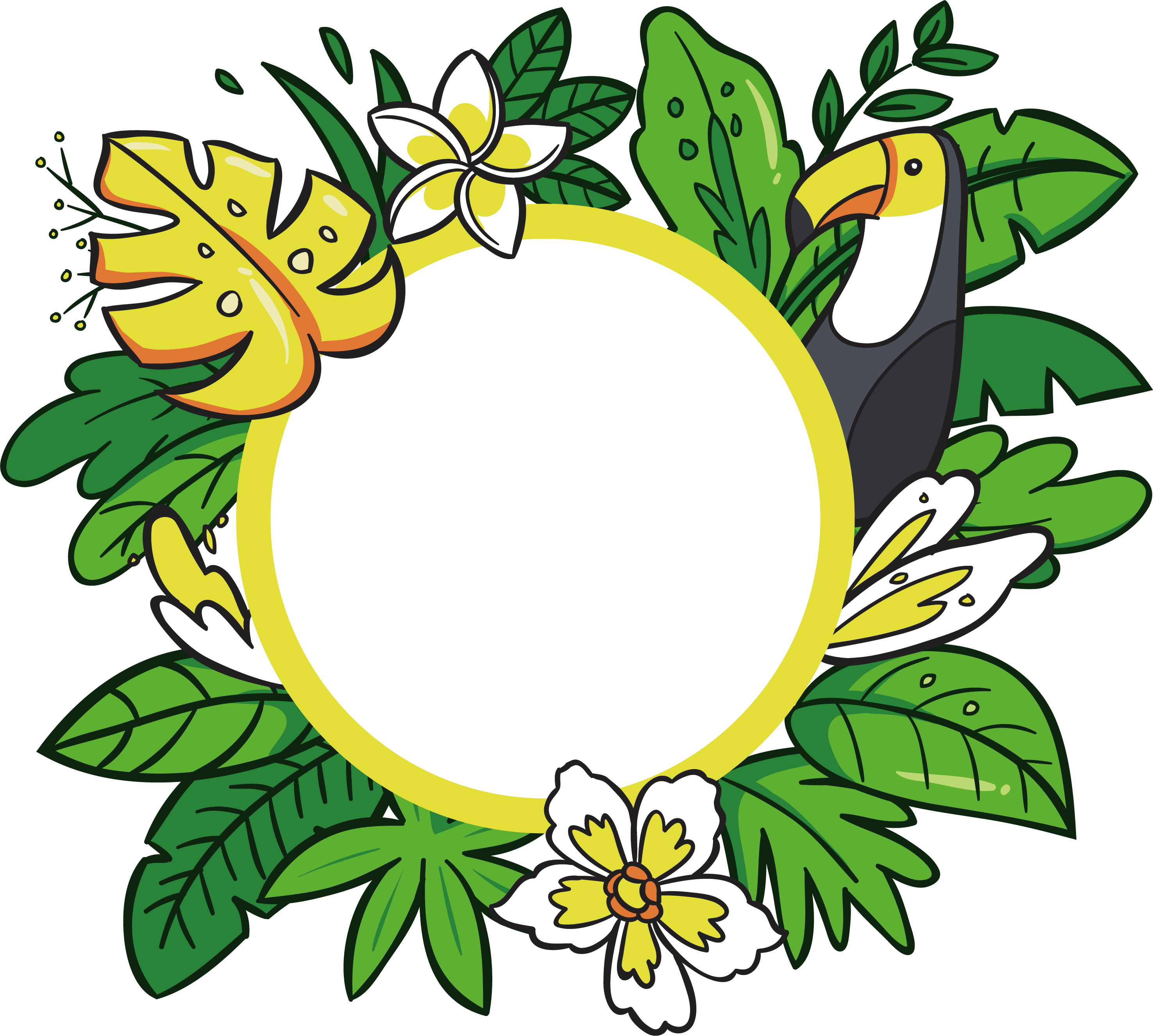 hawaiian clipart leaves hawaii