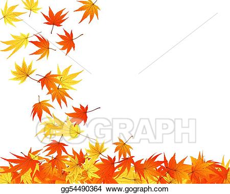 clipart leaves row leaves