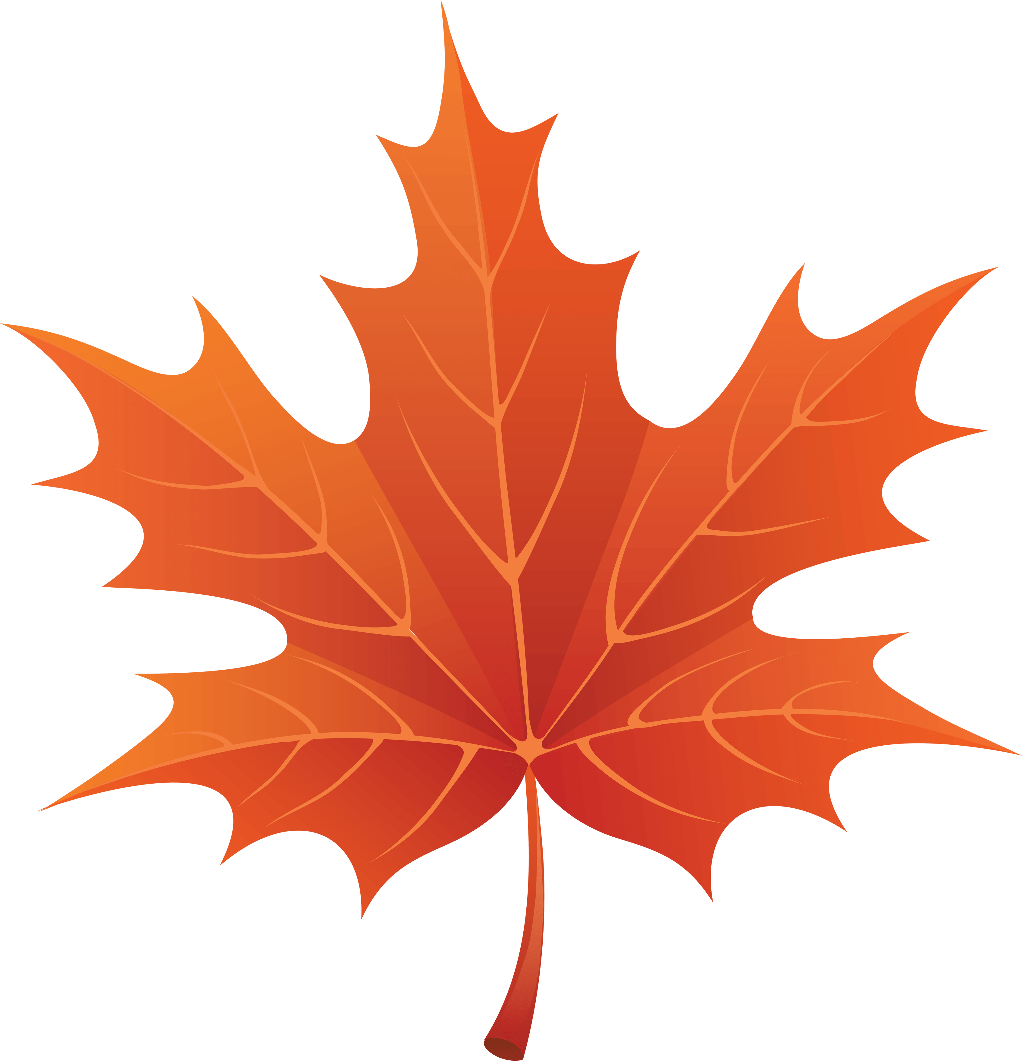 Thanksgiving Leaves Clip Art