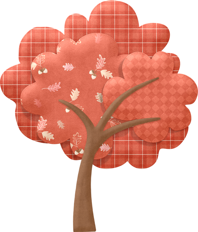 clipart leaves tree paper