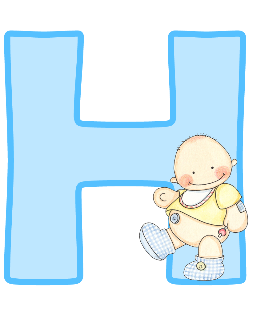 letters clipart baby