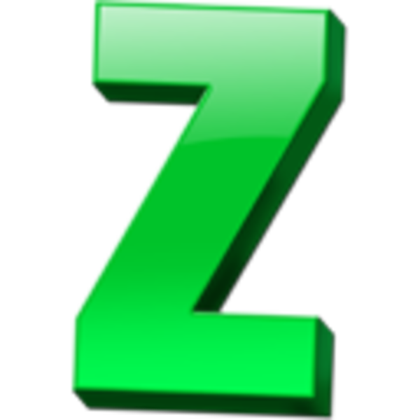 Letter clipart green. Z png image background