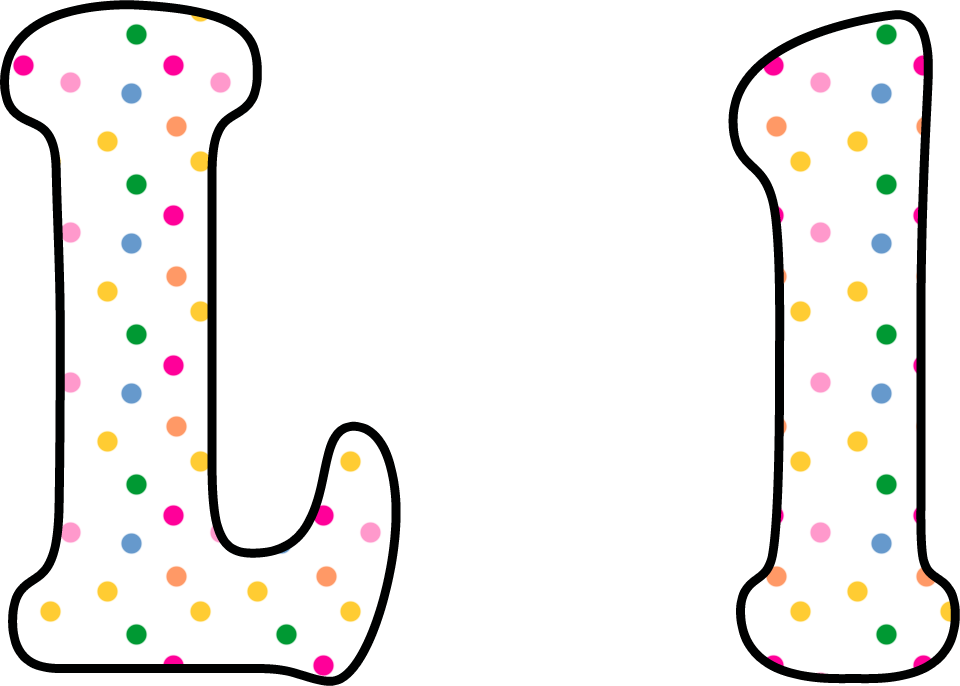 clipart letters banner