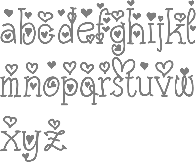 handwriting clipart alphabet