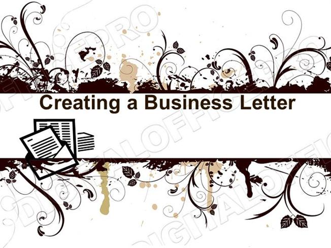 clipart letters business letter