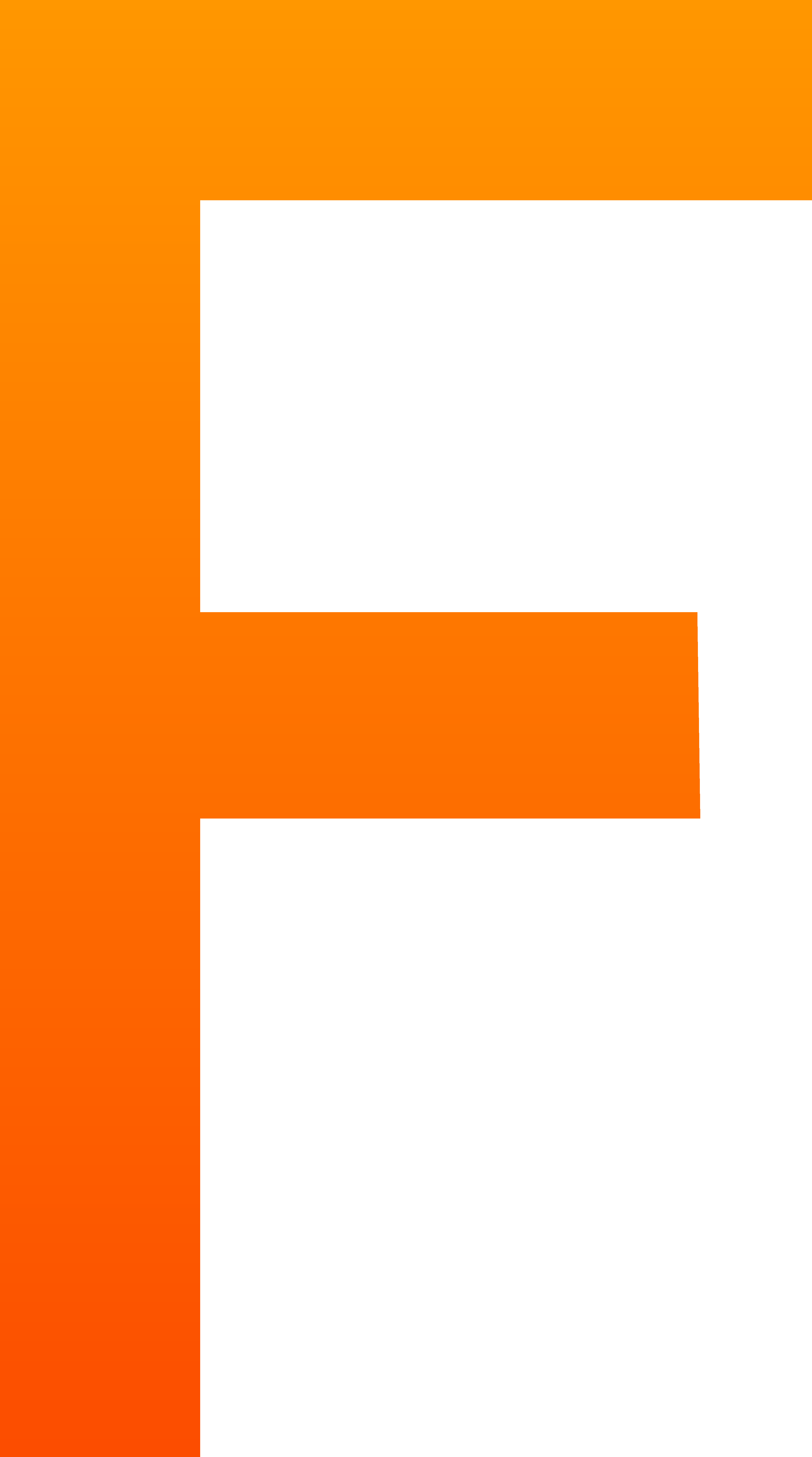 Square clipart orange. Letter f clip art