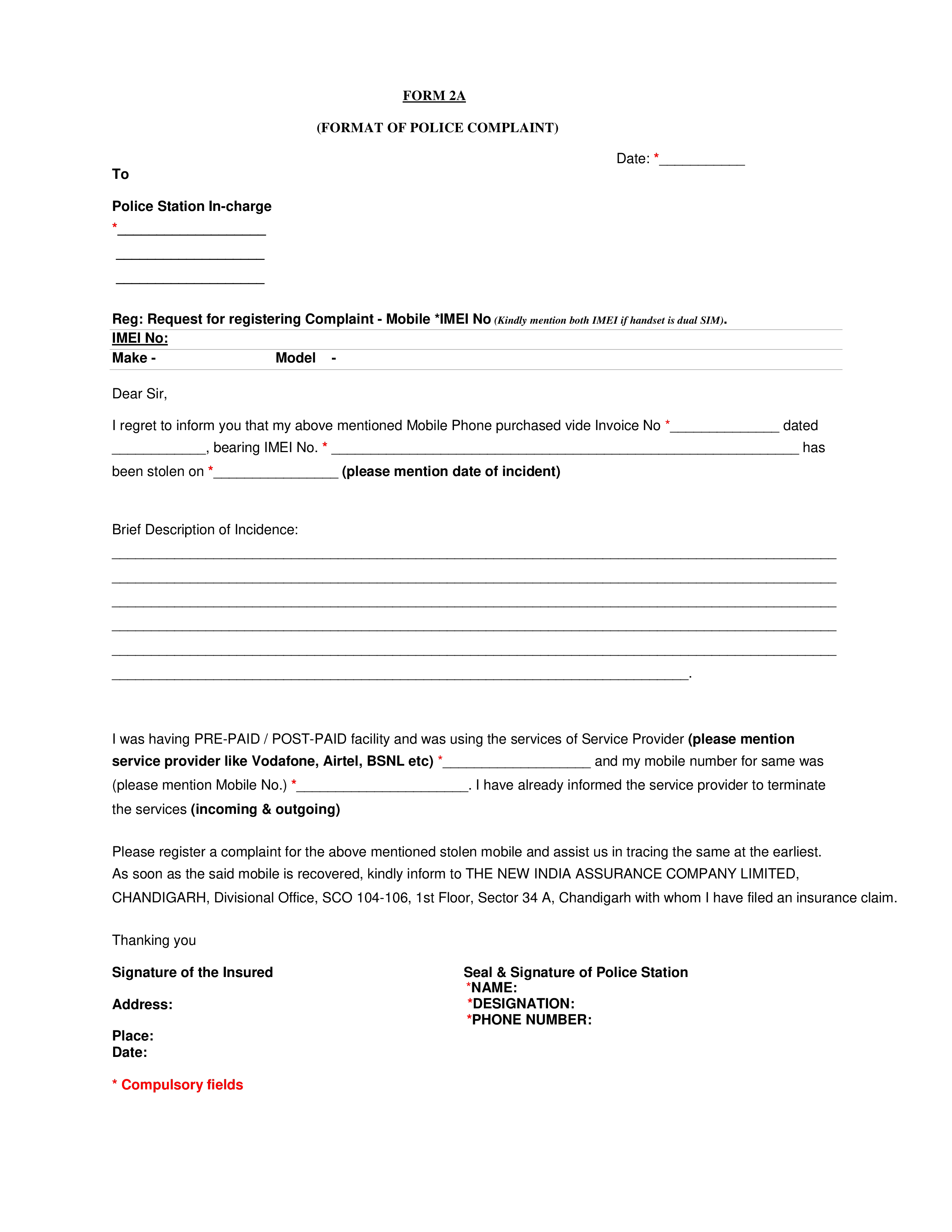 Clipart letters complaint letter. Police format how to