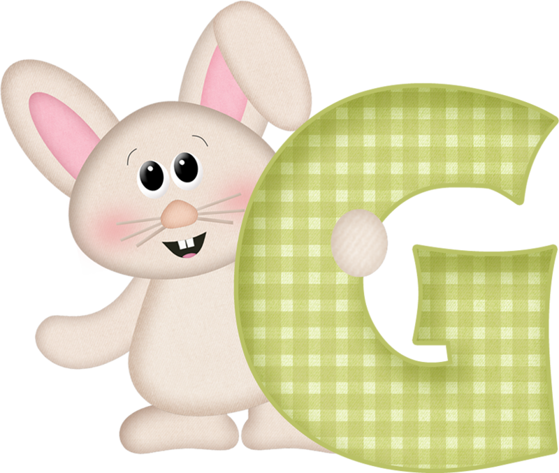 clipart letters easter
