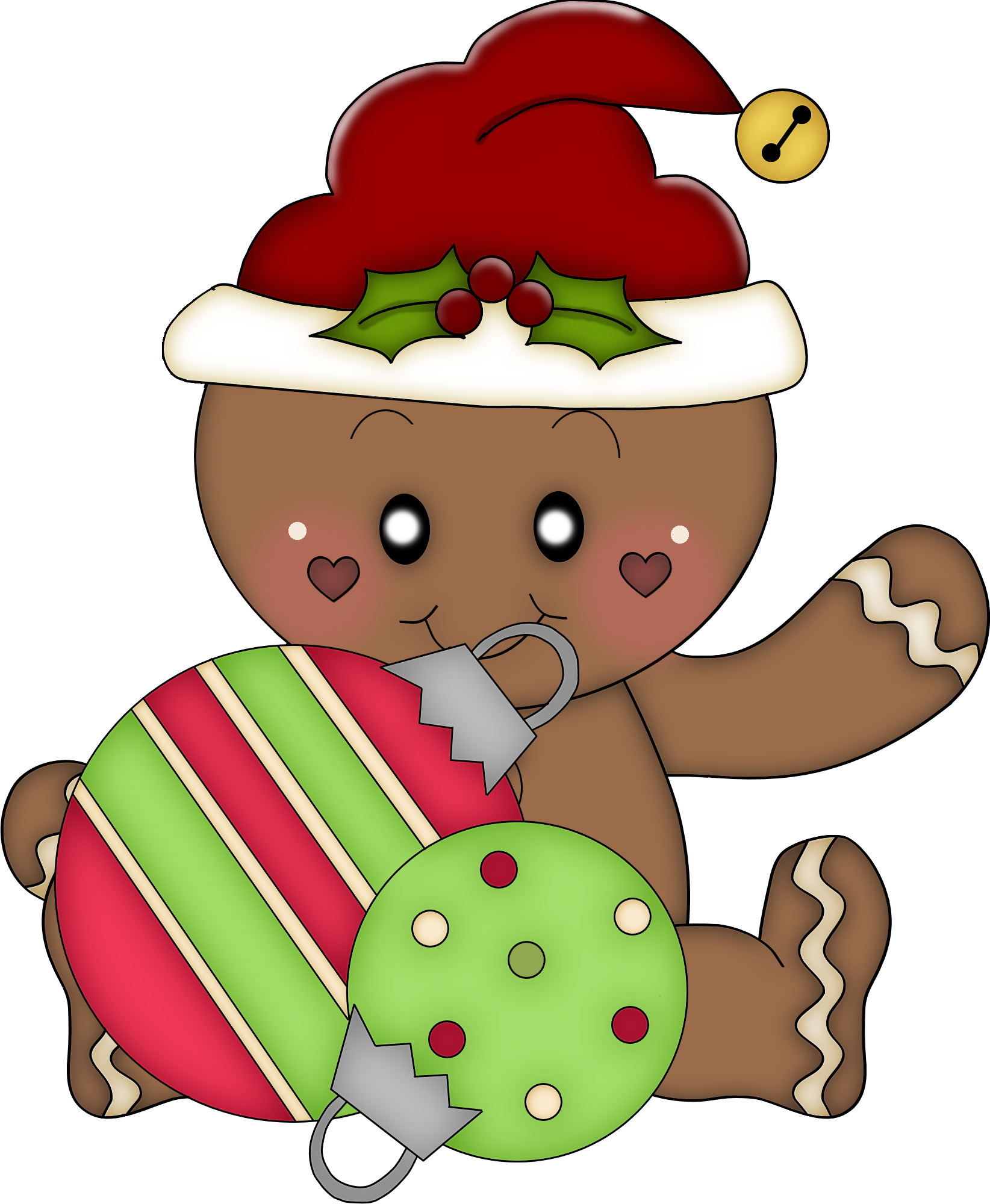 gingerbread clipart adorable