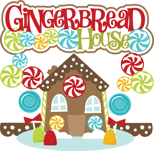 clipart letters gingerbread