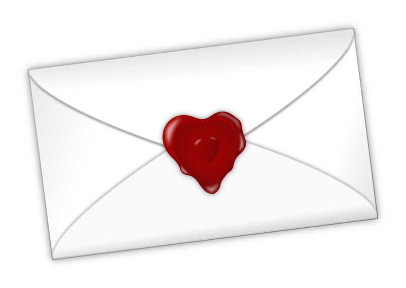 clipart letters love letter