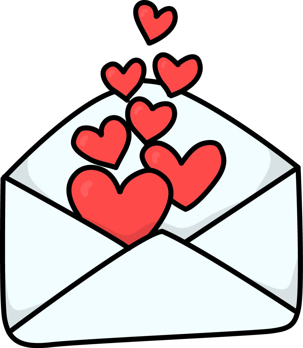 clipart letters love letter