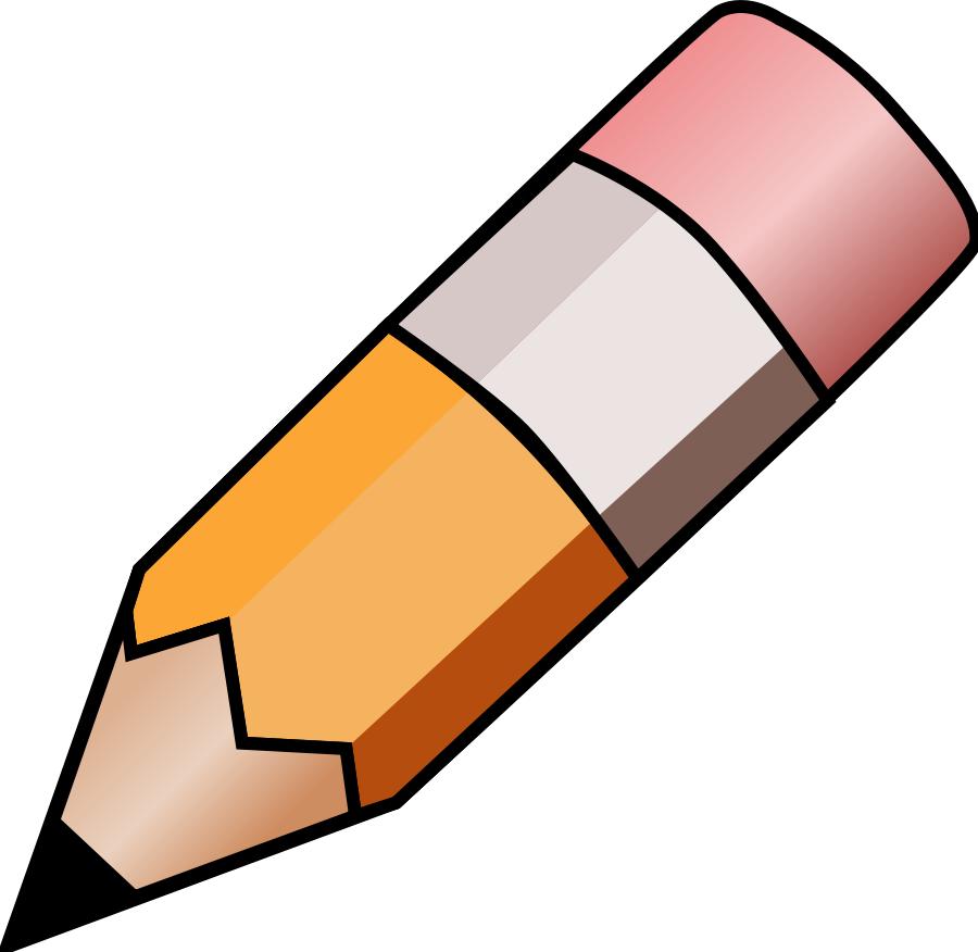 clipboard clipart pencil