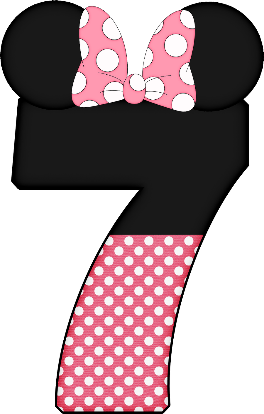 Clipart letters pink. Mickey e minnie si