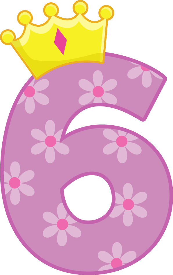 numbers clipart princess