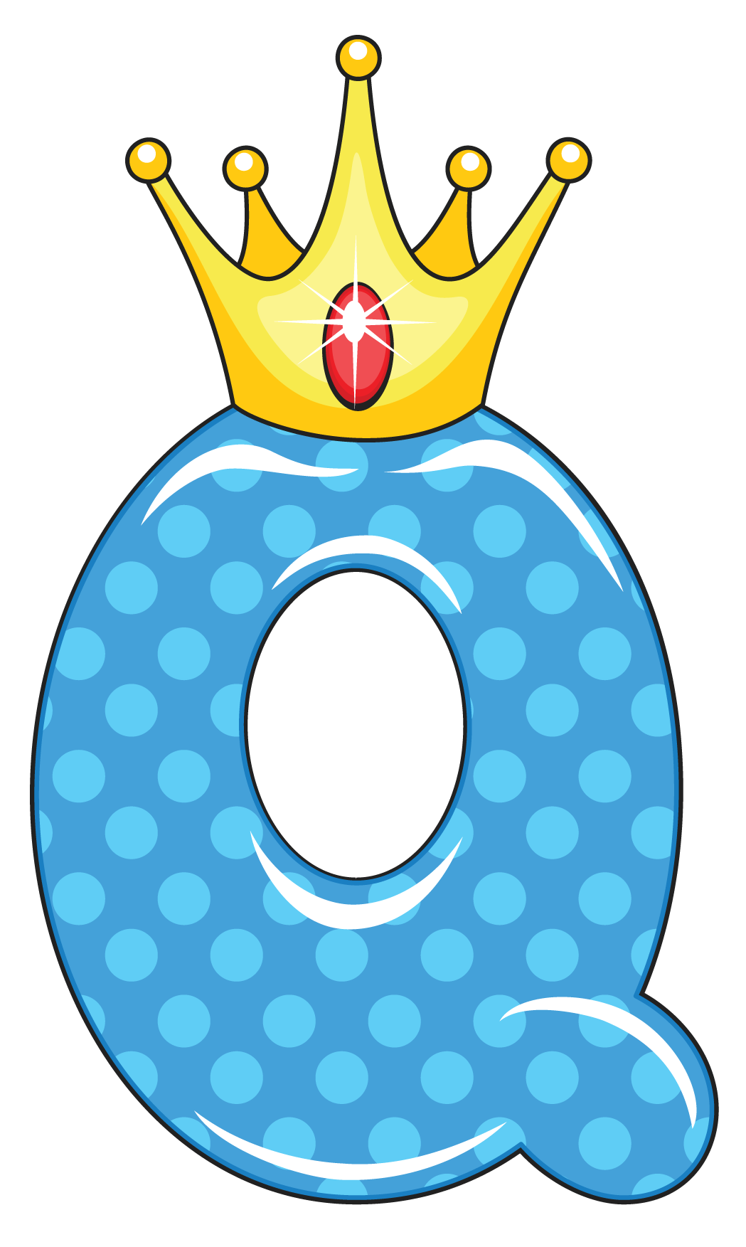 queen clipart alphabet q